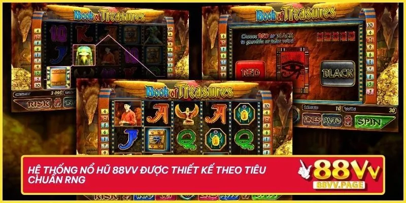 Hệ thống Nổ hũ 88vv được thiết kế theo tiêu chuẩn RNG